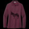 Women's Silk Touch Long Sleeve Polo Thumbnail