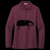 Women's Silk Touch Long Sleeve Polo Thumbnail