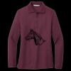 Women's Silk Touch Long Sleeve Polo Thumbnail