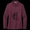 Women's Silk Touch Long Sleeve Polo Thumbnail