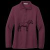 Women's Silk Touch Long Sleeve Polo Thumbnail