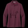 Women's Silk Touch Long Sleeve Polo Thumbnail