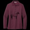 Women's Silk Touch Long Sleeve Polo Thumbnail