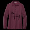Women's Silk Touch Long Sleeve Polo Thumbnail