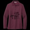 Women's Silk Touch Long Sleeve Polo Thumbnail