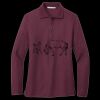Women's Silk Touch Long Sleeve Polo Thumbnail