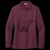 Women's Silk Touch Long Sleeve Polo Thumbnail