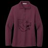 Women's Silk Touch Long Sleeve Polo Thumbnail