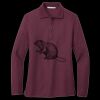 Women's Silk Touch Long Sleeve Polo Thumbnail
