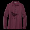 Women's Silk Touch Long Sleeve Polo Thumbnail