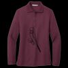 Women's Silk Touch Long Sleeve Polo Thumbnail