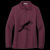 Women's Silk Touch Long Sleeve Polo Thumbnail
