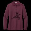 Women's Silk Touch Long Sleeve Polo Thumbnail
