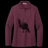 Women's Silk Touch Long Sleeve Polo Thumbnail
