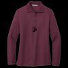 Women's Silk Touch Long Sleeve Polo Thumbnail