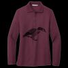 Women's Silk Touch Long Sleeve Polo Thumbnail