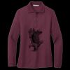 Women's Silk Touch Long Sleeve Polo Thumbnail