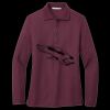 Women's Silk Touch Long Sleeve Polo Thumbnail