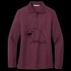 Women's Silk Touch Long Sleeve Polo Thumbnail