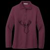 Women's Silk Touch Long Sleeve Polo Thumbnail