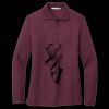 Women's Silk Touch Long Sleeve Polo Thumbnail