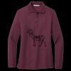 Women's Silk Touch Long Sleeve Polo Thumbnail