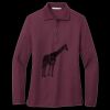 Women's Silk Touch Long Sleeve Polo Thumbnail