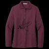 Women's Silk Touch Long Sleeve Polo Thumbnail