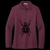 Women's Silk Touch Long Sleeve Polo Thumbnail