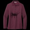 Women's Silk Touch Long Sleeve Polo Thumbnail
