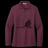 Women's Silk Touch Long Sleeve Polo Thumbnail