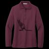 Women's Silk Touch Long Sleeve Polo Thumbnail