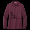 Women's Silk Touch Long Sleeve Polo Thumbnail