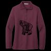 Women's Silk Touch Long Sleeve Polo Thumbnail