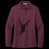 Women's Silk Touch Long Sleeve Polo Thumbnail