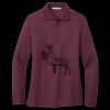 Women's Silk Touch Long Sleeve Polo Thumbnail