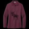 Women's Silk Touch Long Sleeve Polo Thumbnail