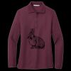 Women's Silk Touch Long Sleeve Polo Thumbnail
