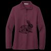 Women's Silk Touch Long Sleeve Polo Thumbnail