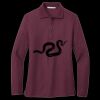 Women's Silk Touch Long Sleeve Polo Thumbnail
