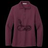 Women's Silk Touch Long Sleeve Polo Thumbnail
