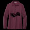 Women's Silk Touch Long Sleeve Polo Thumbnail