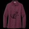 Women's Silk Touch Long Sleeve Polo Thumbnail