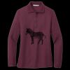 Women's Silk Touch Long Sleeve Polo Thumbnail