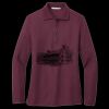 Women's Silk Touch Long Sleeve Polo Thumbnail