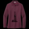 Women's Silk Touch Long Sleeve Polo Thumbnail