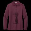 Women's Silk Touch Long Sleeve Polo Thumbnail