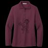 Women's Silk Touch Long Sleeve Polo Thumbnail
