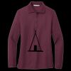 Women's Silk Touch Long Sleeve Polo Thumbnail