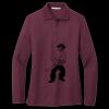 Women's Silk Touch Long Sleeve Polo Thumbnail